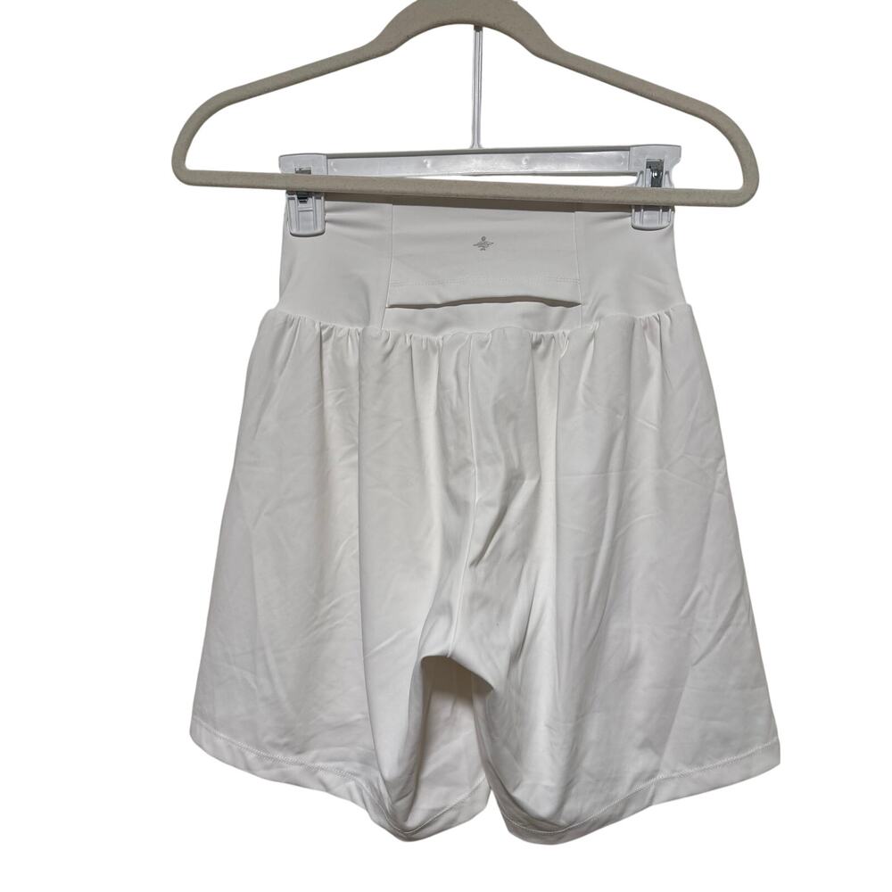 Halara White SoftZero Airy Shorts with Skirt Overlay S - Picture 6 of 7